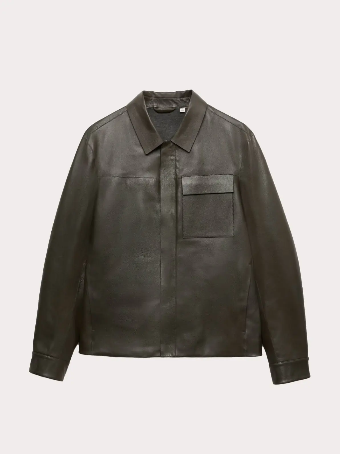 Men's leather jacket 
