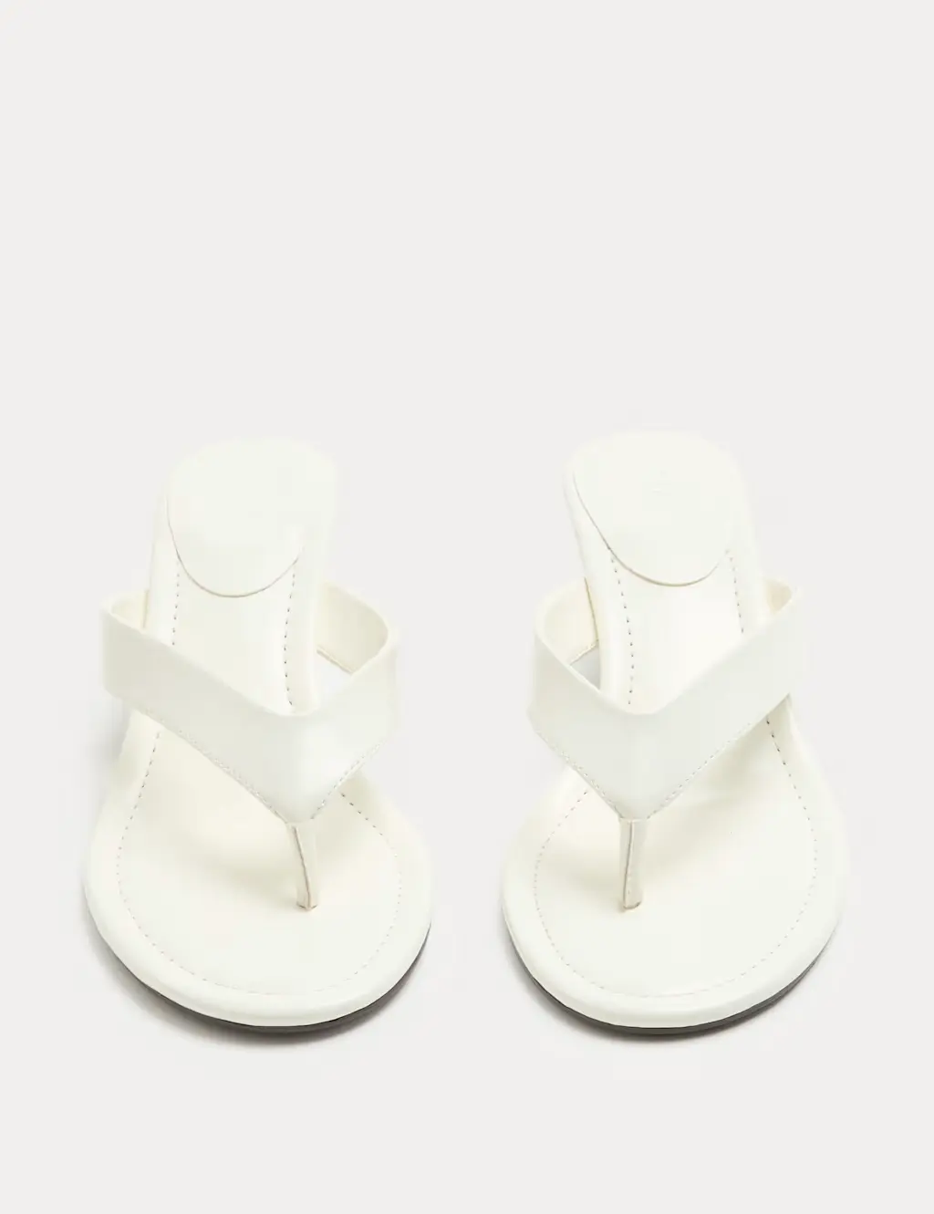 White kitten heels