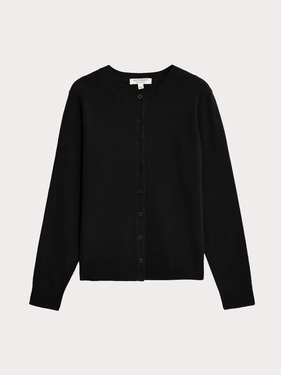Black cardigan