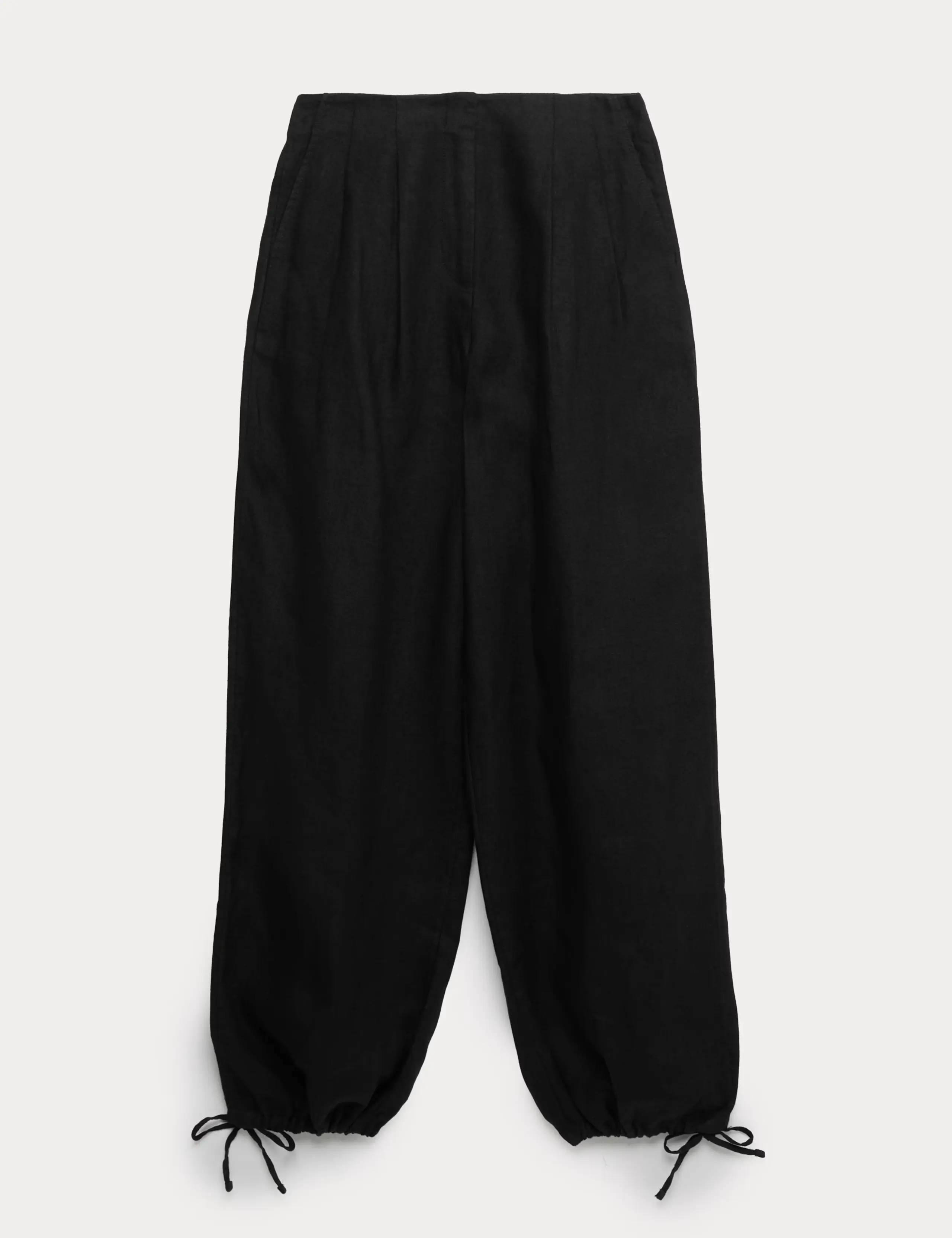 Pure Linen Balloon Trousers