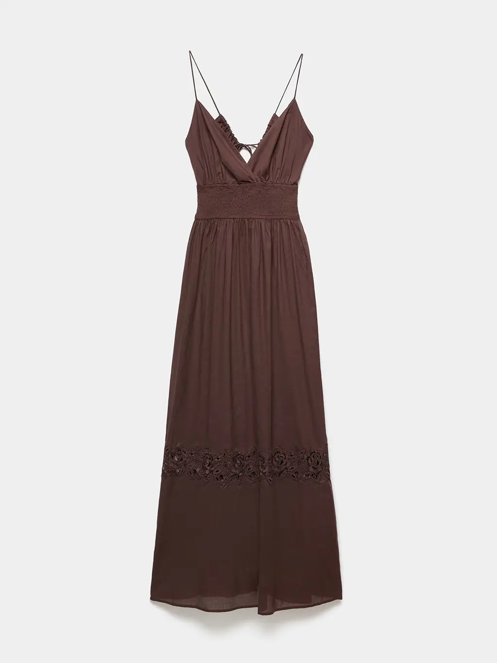Brown maxi dress