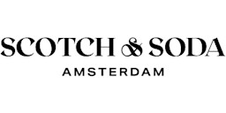 Scotch&Soda Identity Black-on-White Horizontal Lockup 400x200