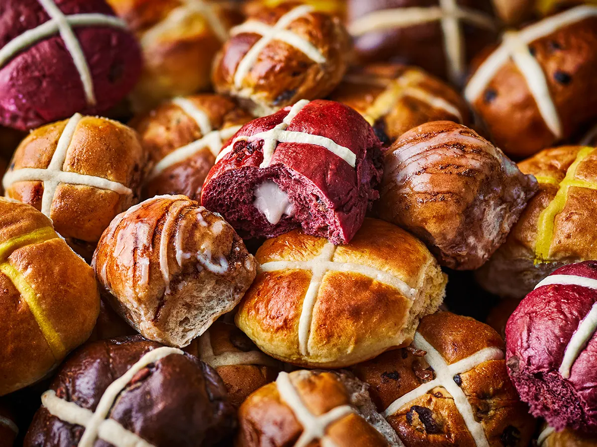 Hot cross buns