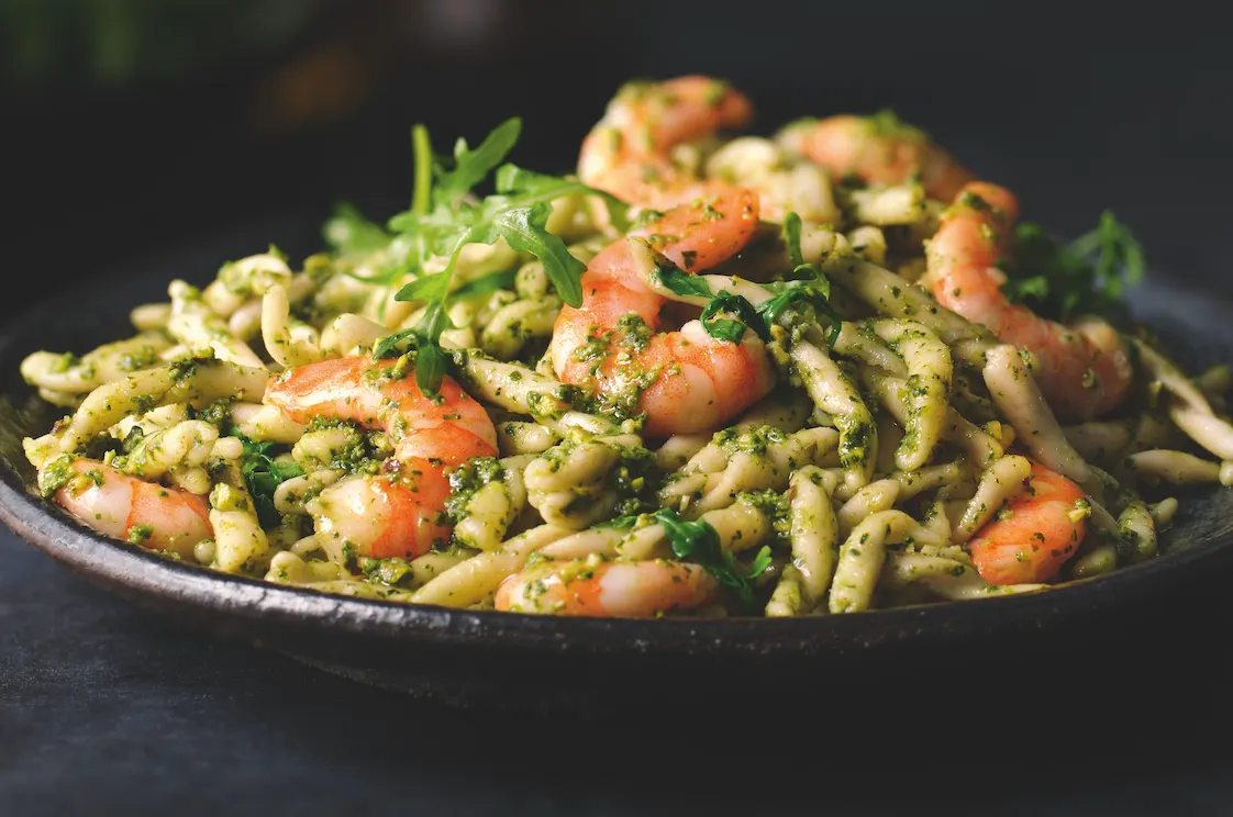 Prawn pasta