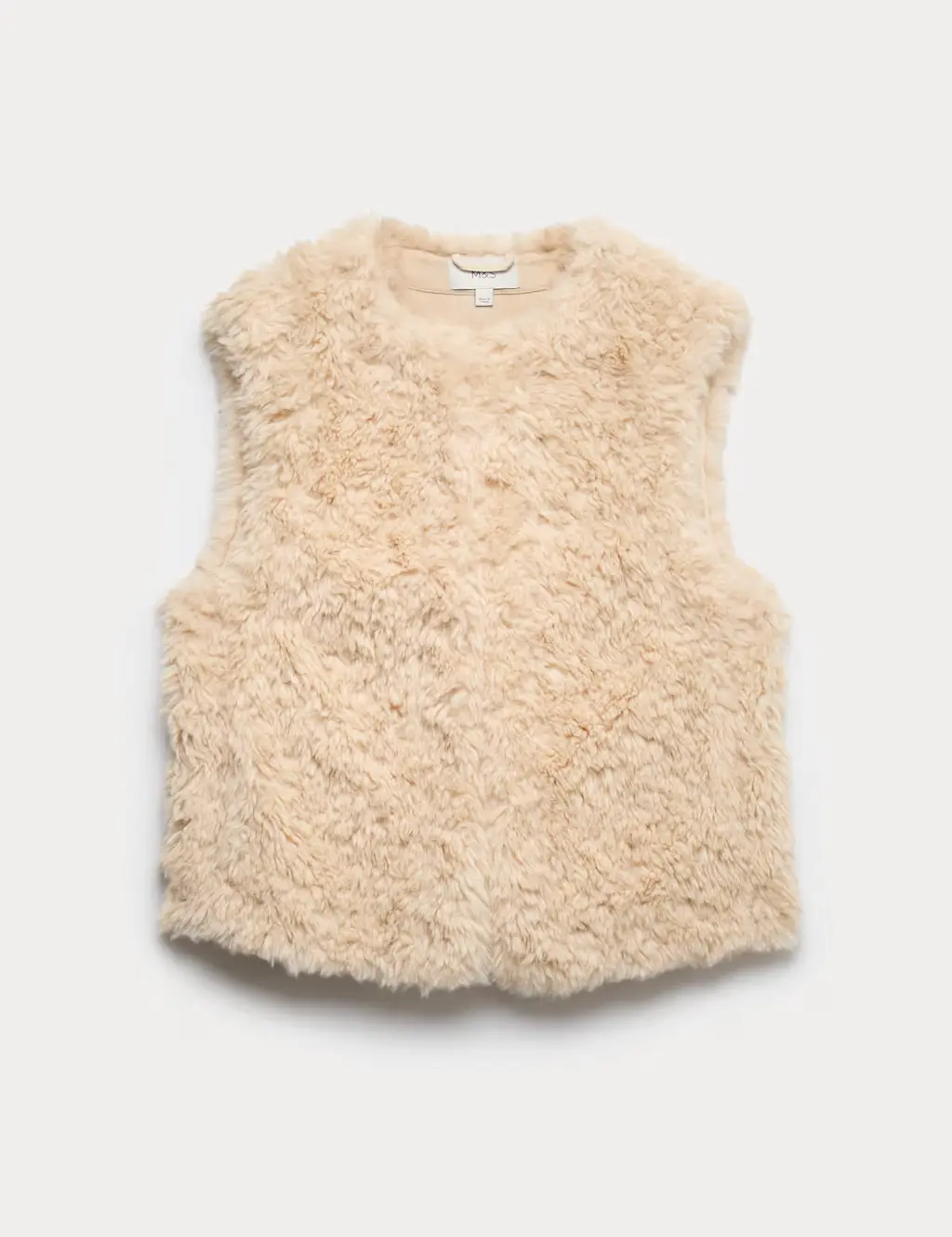 Faux fur gilet