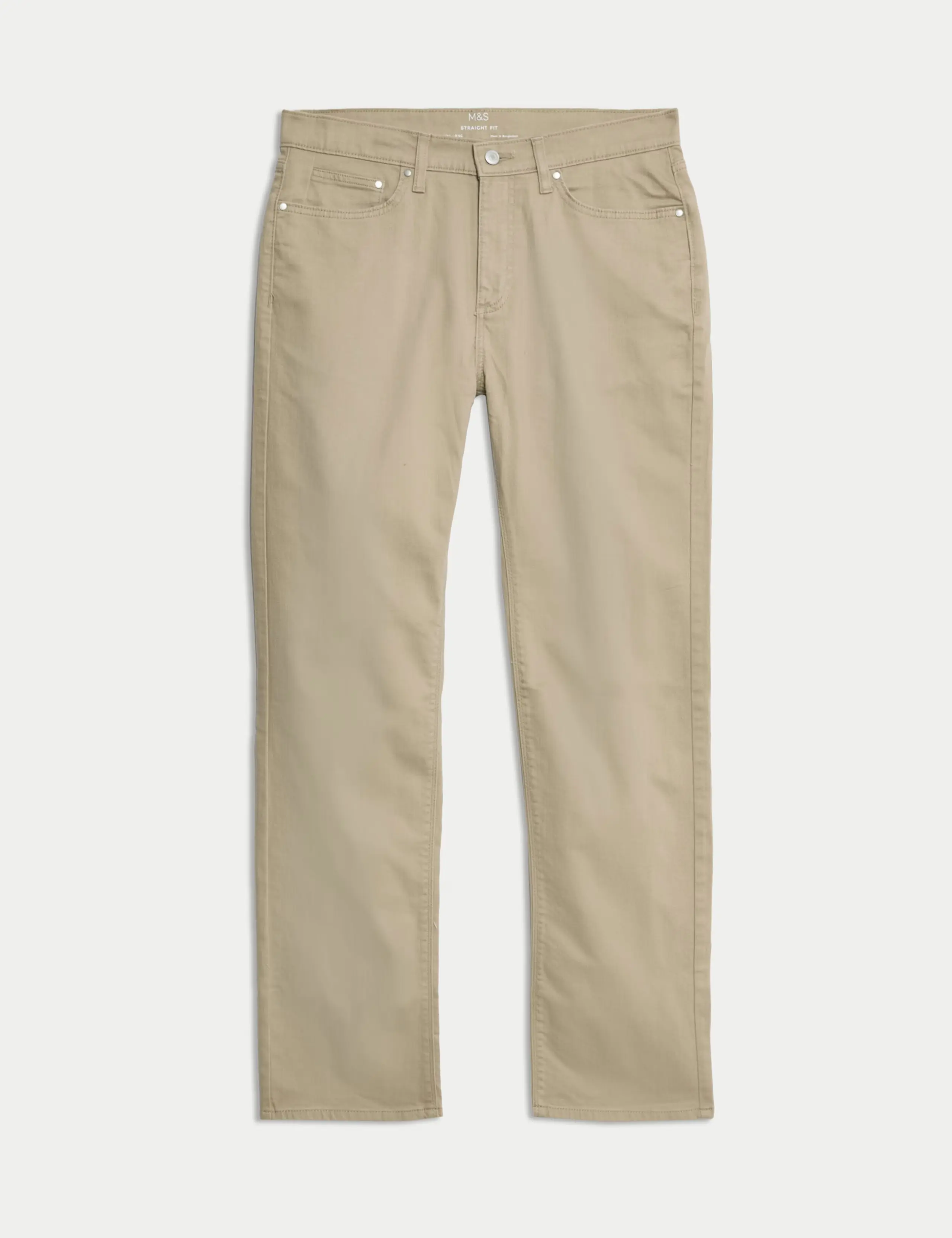 Straight Fit Stretch Jeans
