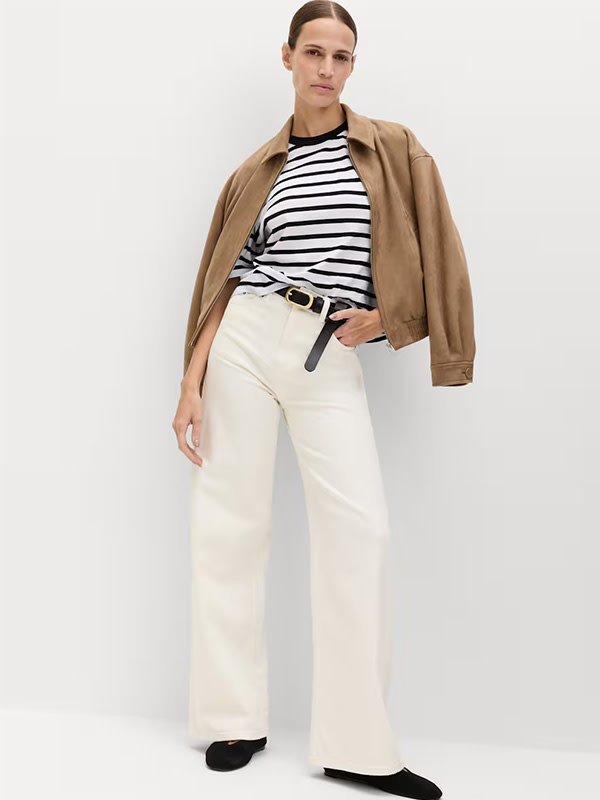 Jeans and nice top for women
