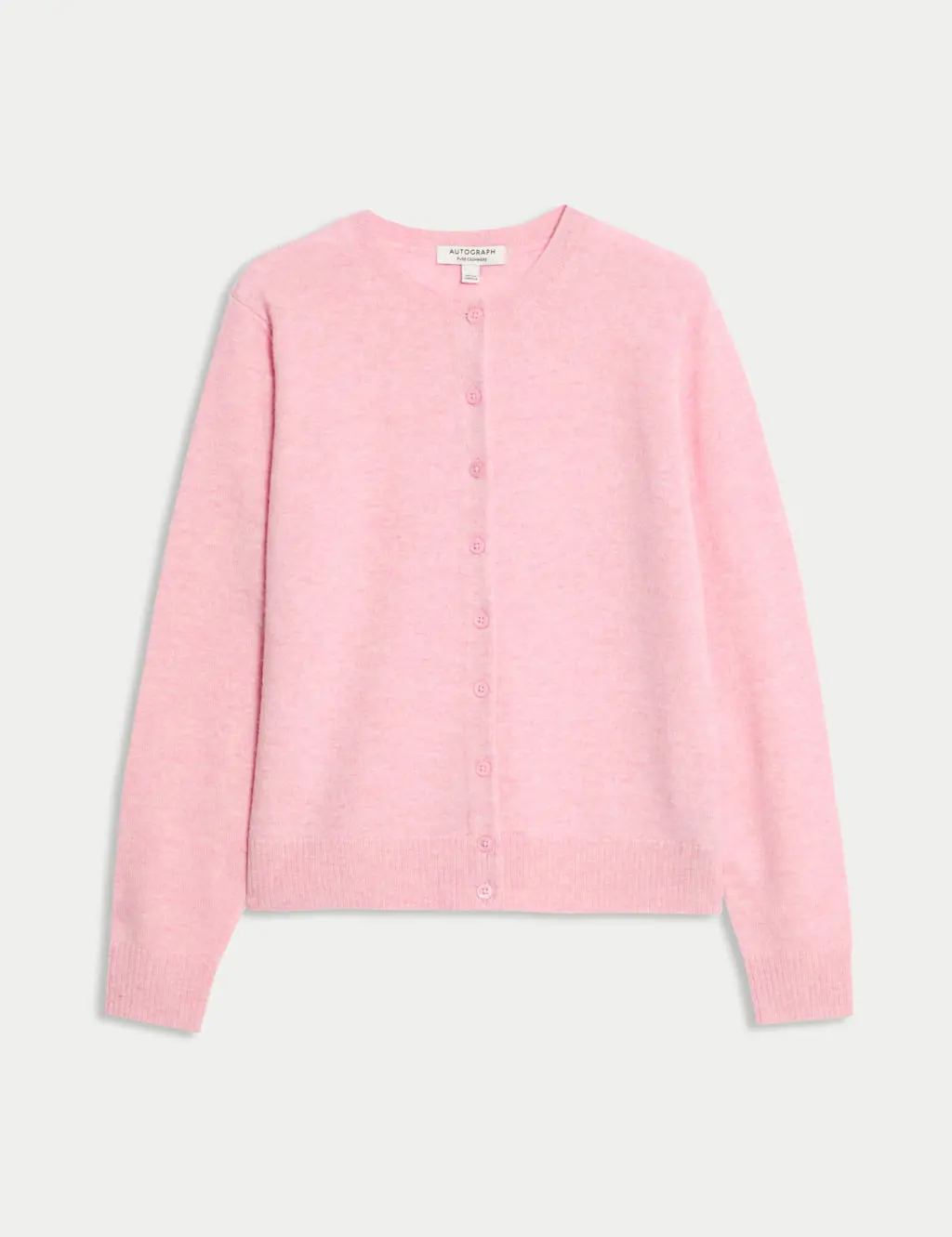 Pink cashmere cardigan