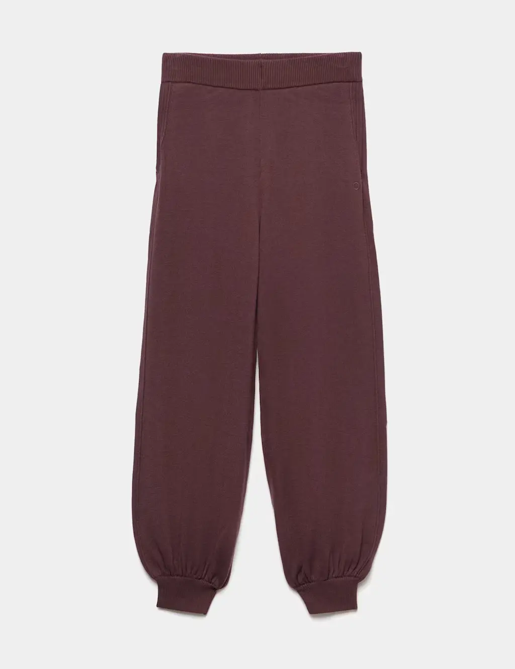 Knitted High Waisted Balloon Joggers