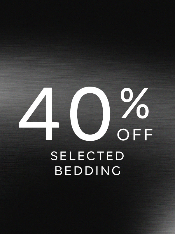 40% off selected bedding