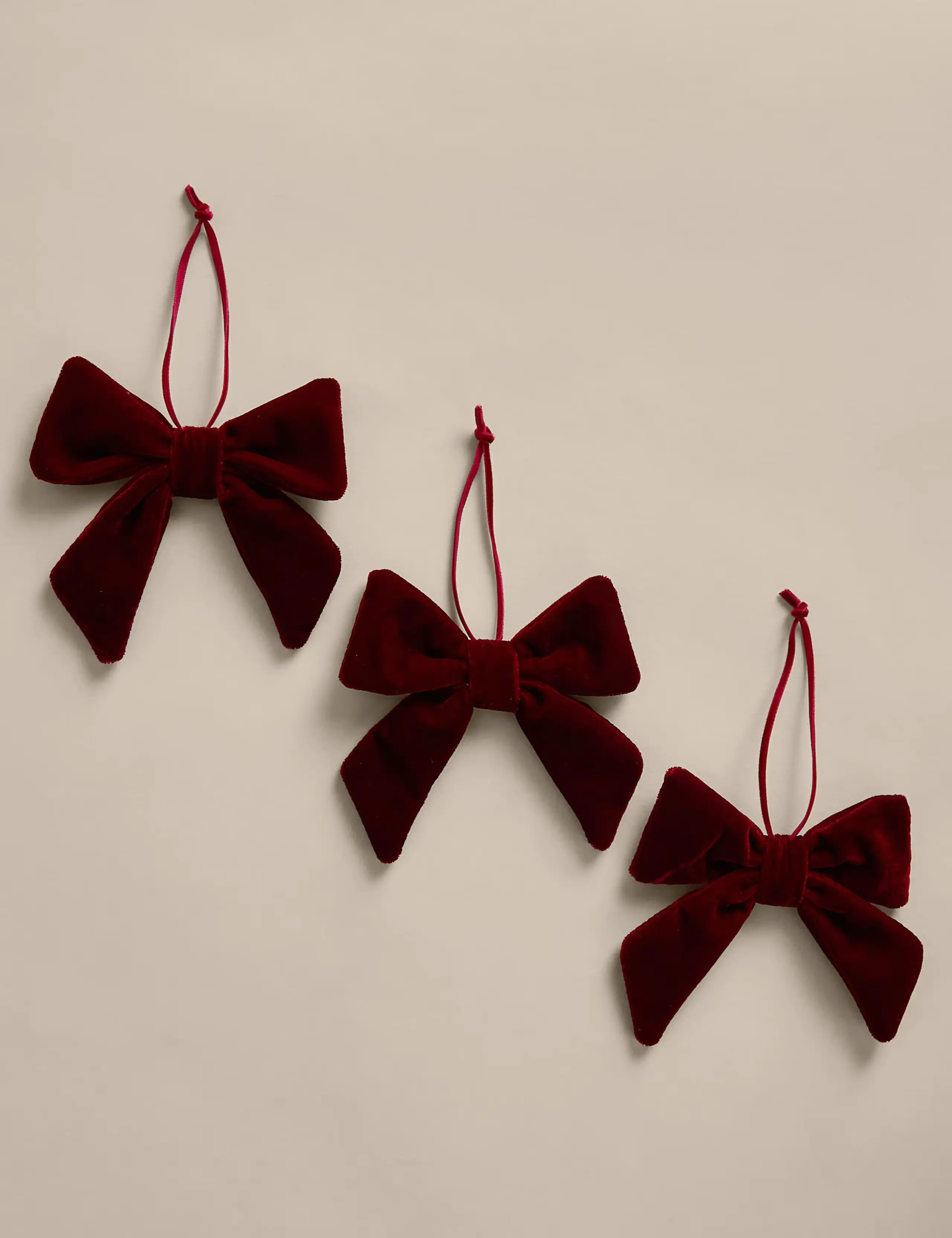 3 Pack Velvet Bows