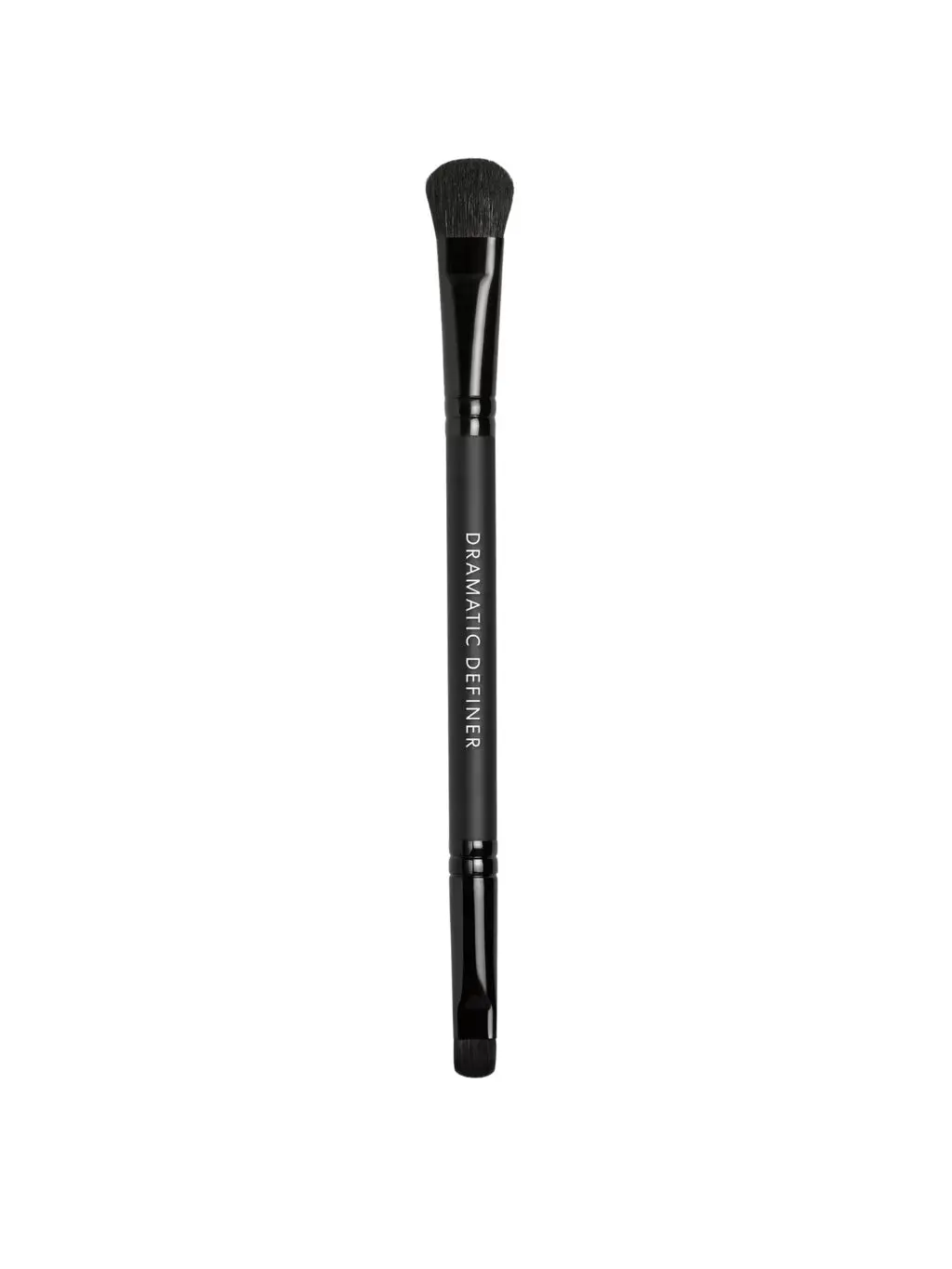 A cutout of a double ended eyeshadow brush by Bareminerals