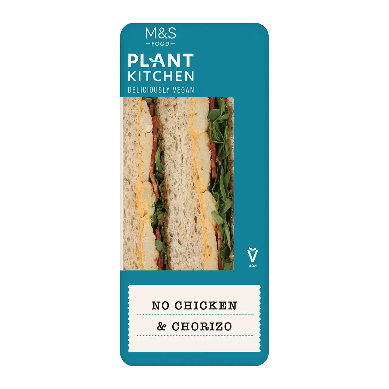 Plant Kitchen No Chicken and Chorizo Sandwich