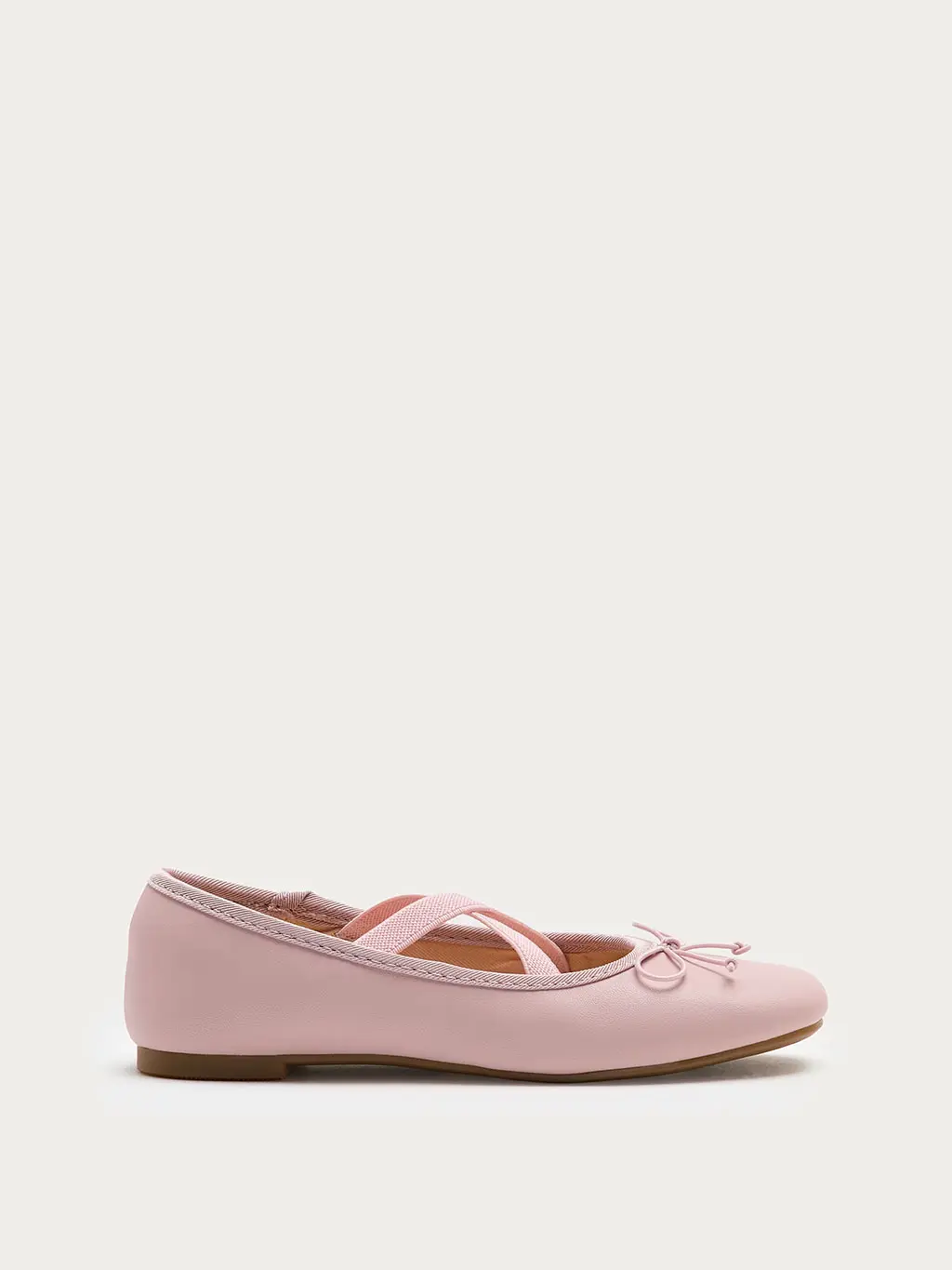 Pink ballet pumps