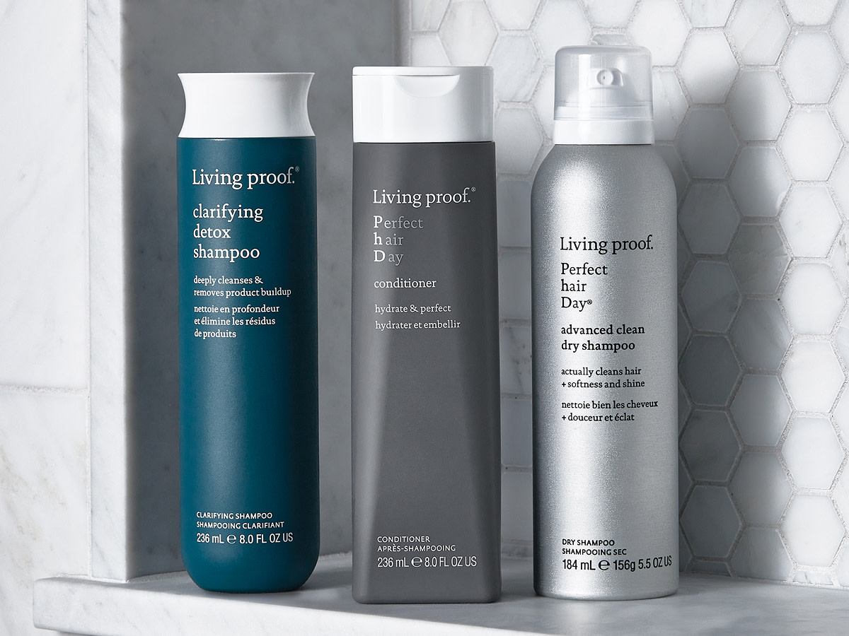 Selection of haircare products. Shop now