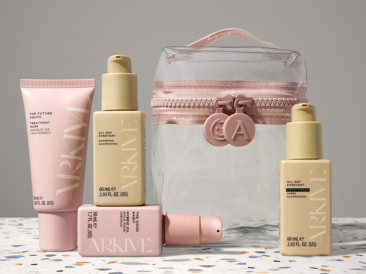 Selection of haircare products. Shop now
