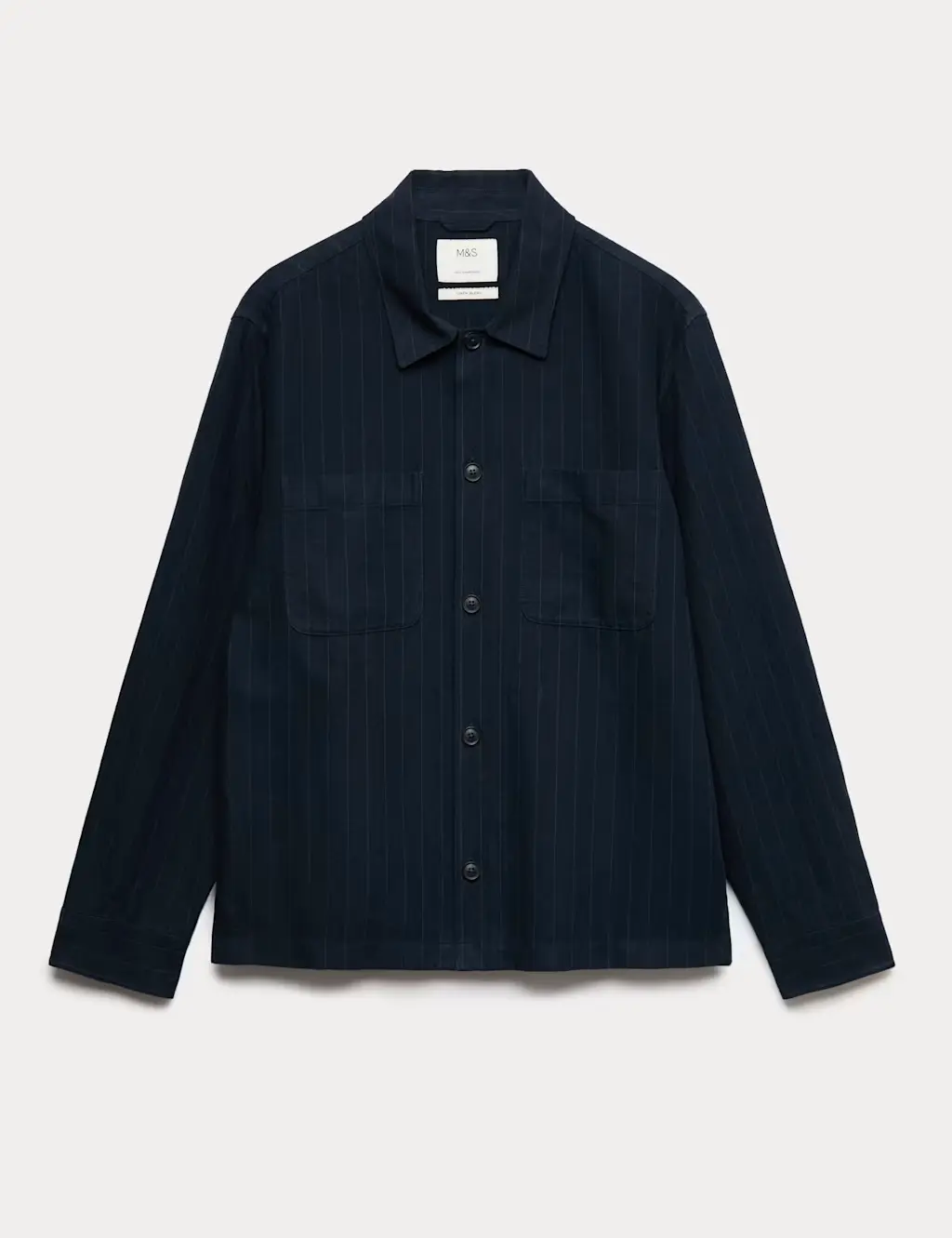 Linen Rich Overshirt