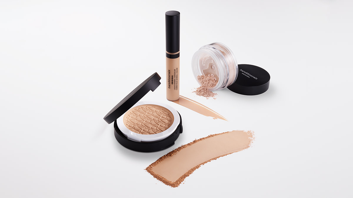 Selection of Bare Minerals products. Shop now