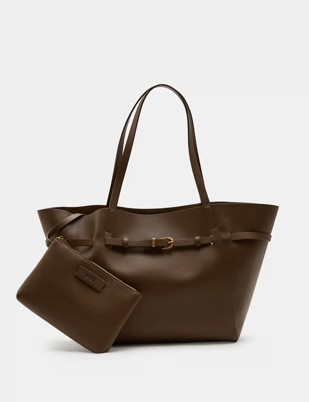 Belt Detail Tote Bag