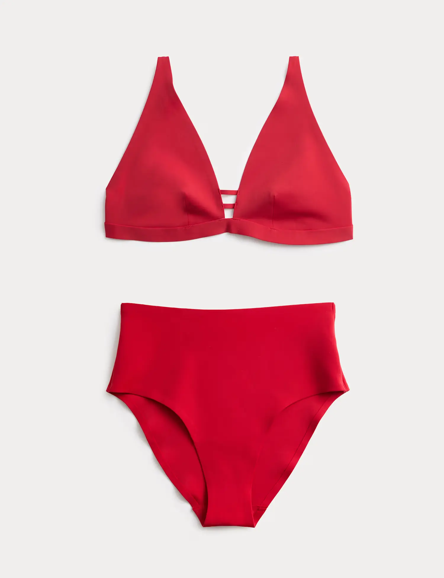 Red bikini set