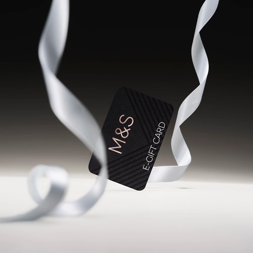 M&S e-gift card, the ideal last-minute Christmas gift idea