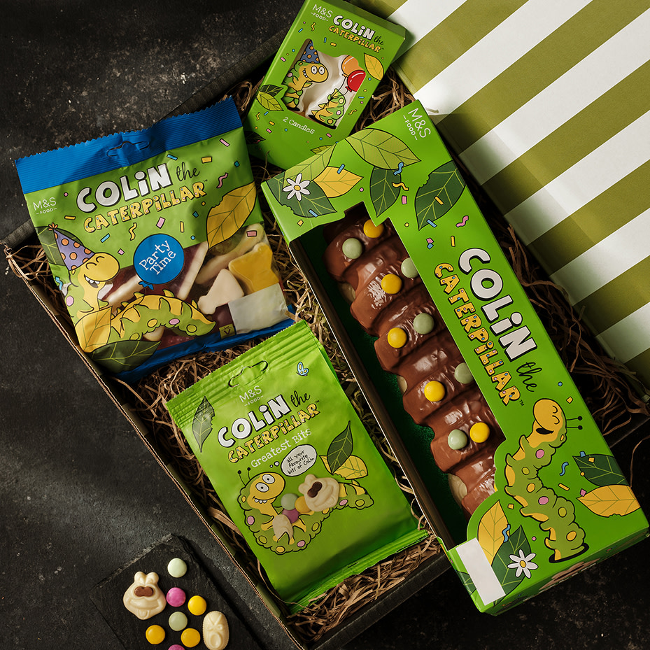 Colin the Caterpillar hamper