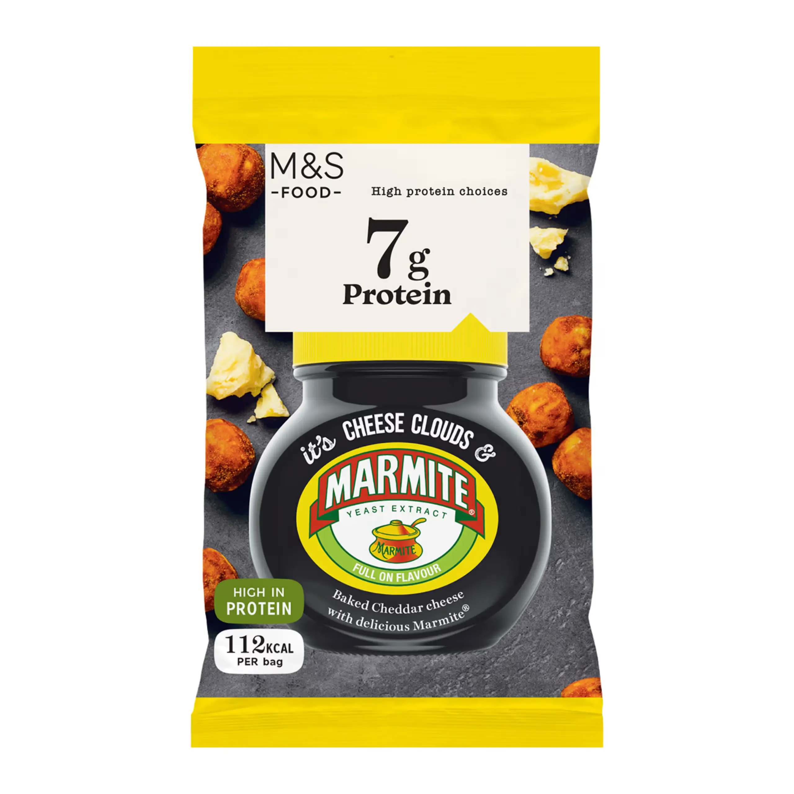 High Protein It's Cheese Clouds and Marmite