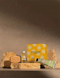Free gift  when you buy two L’Occitane products. Shop now