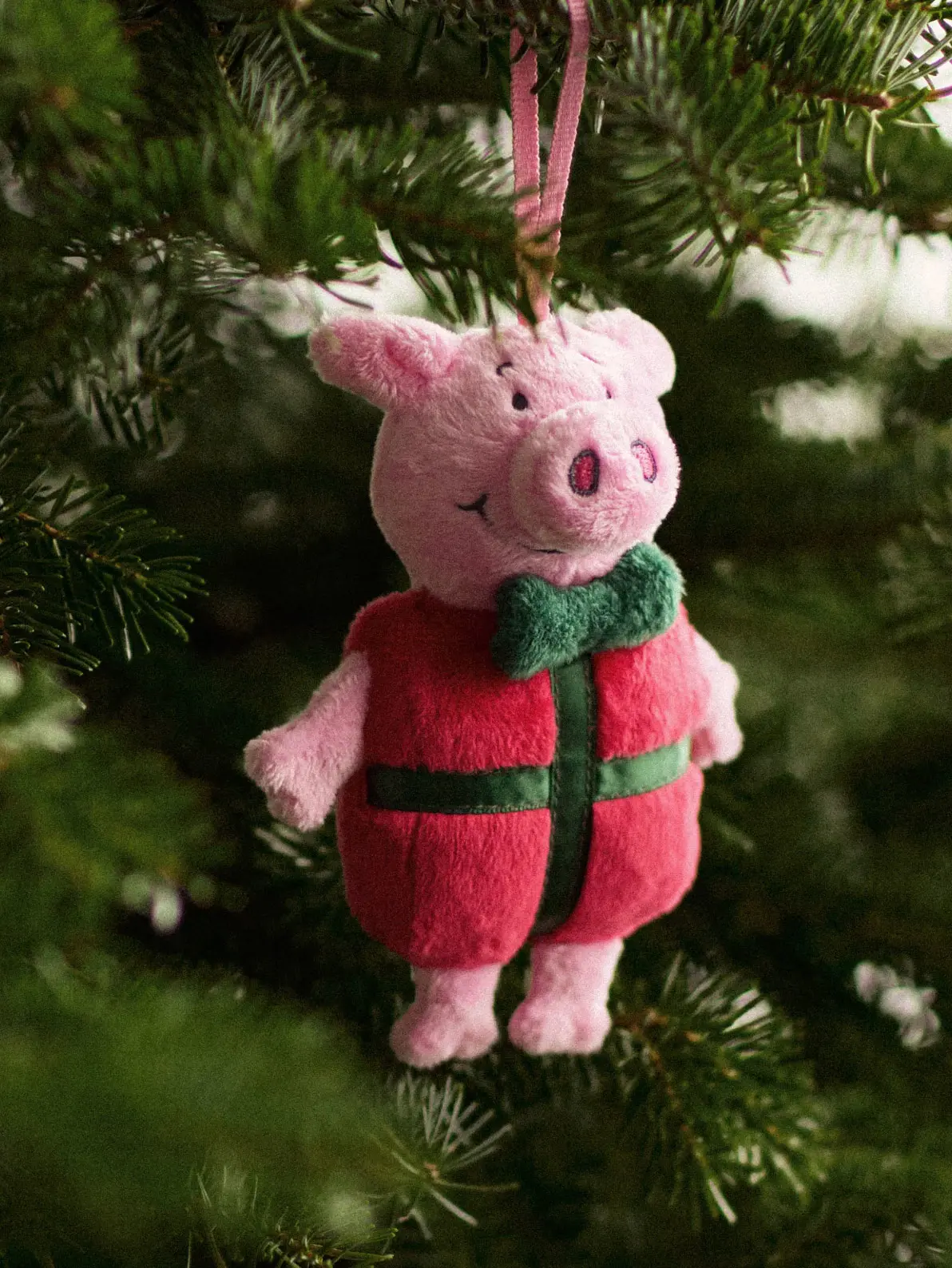Percy Pig tree decoration
