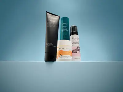 A selection of hair care products