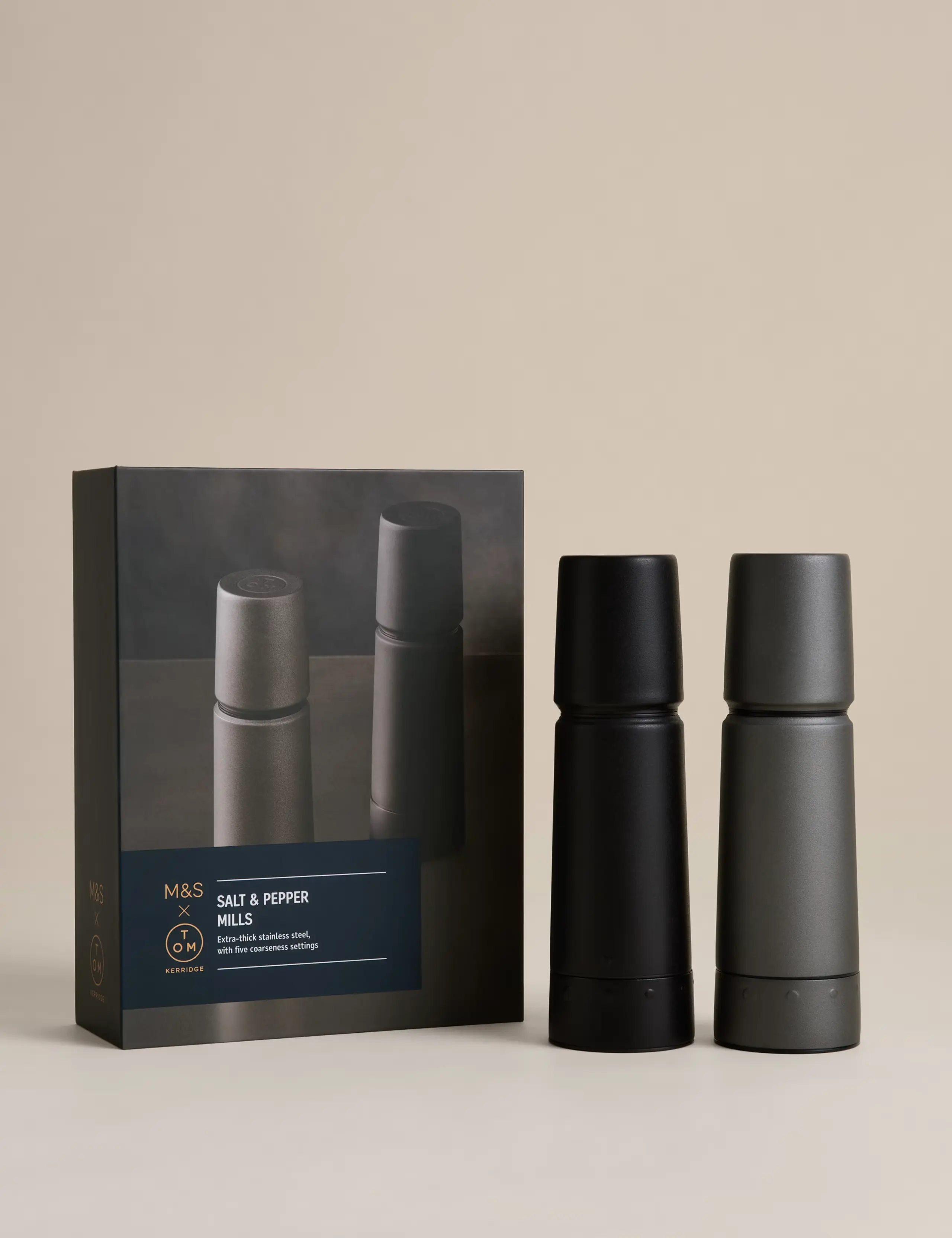 M&S x Tom Kerridge salt and pepper mills