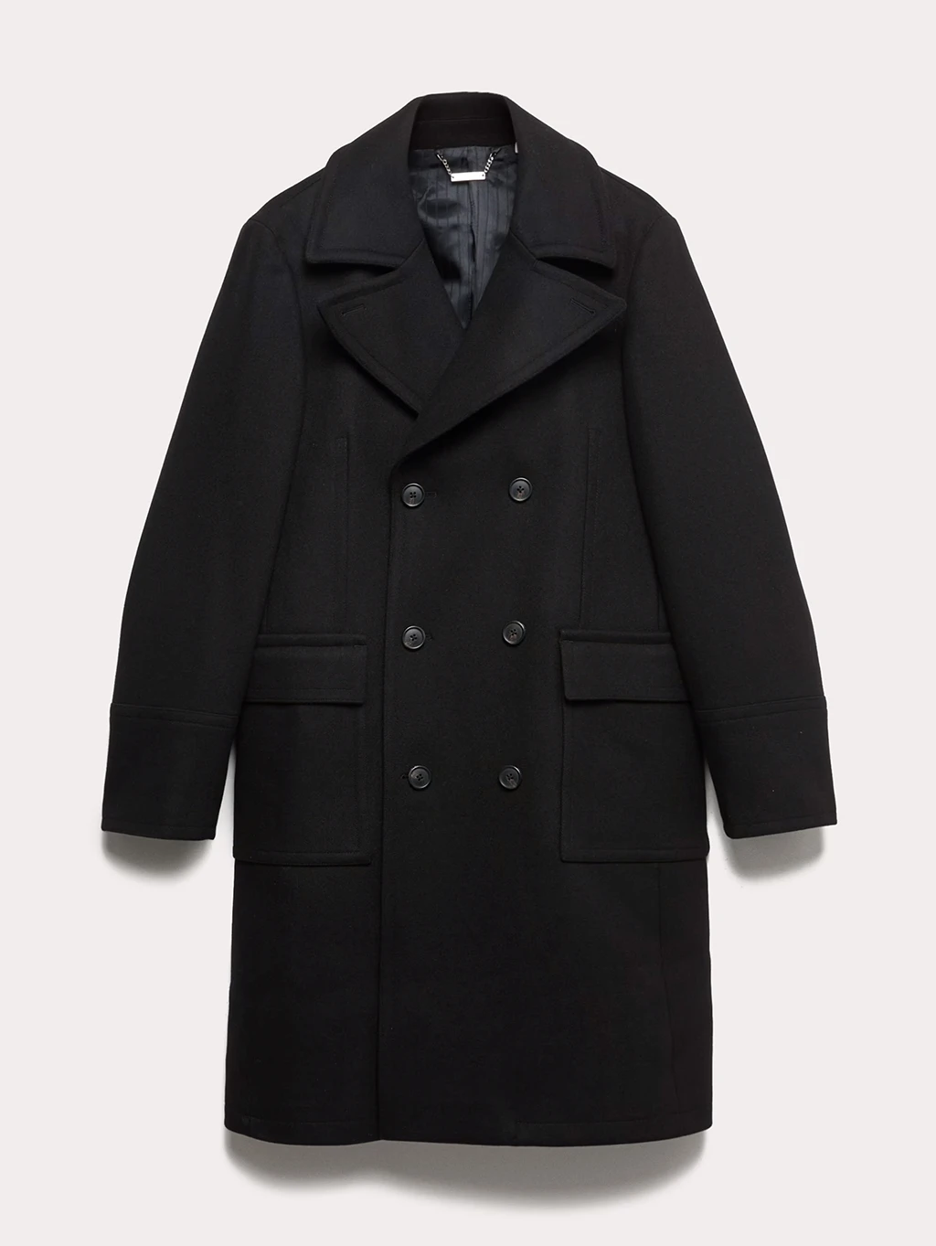 Jaeger men's Italian revere collar coat