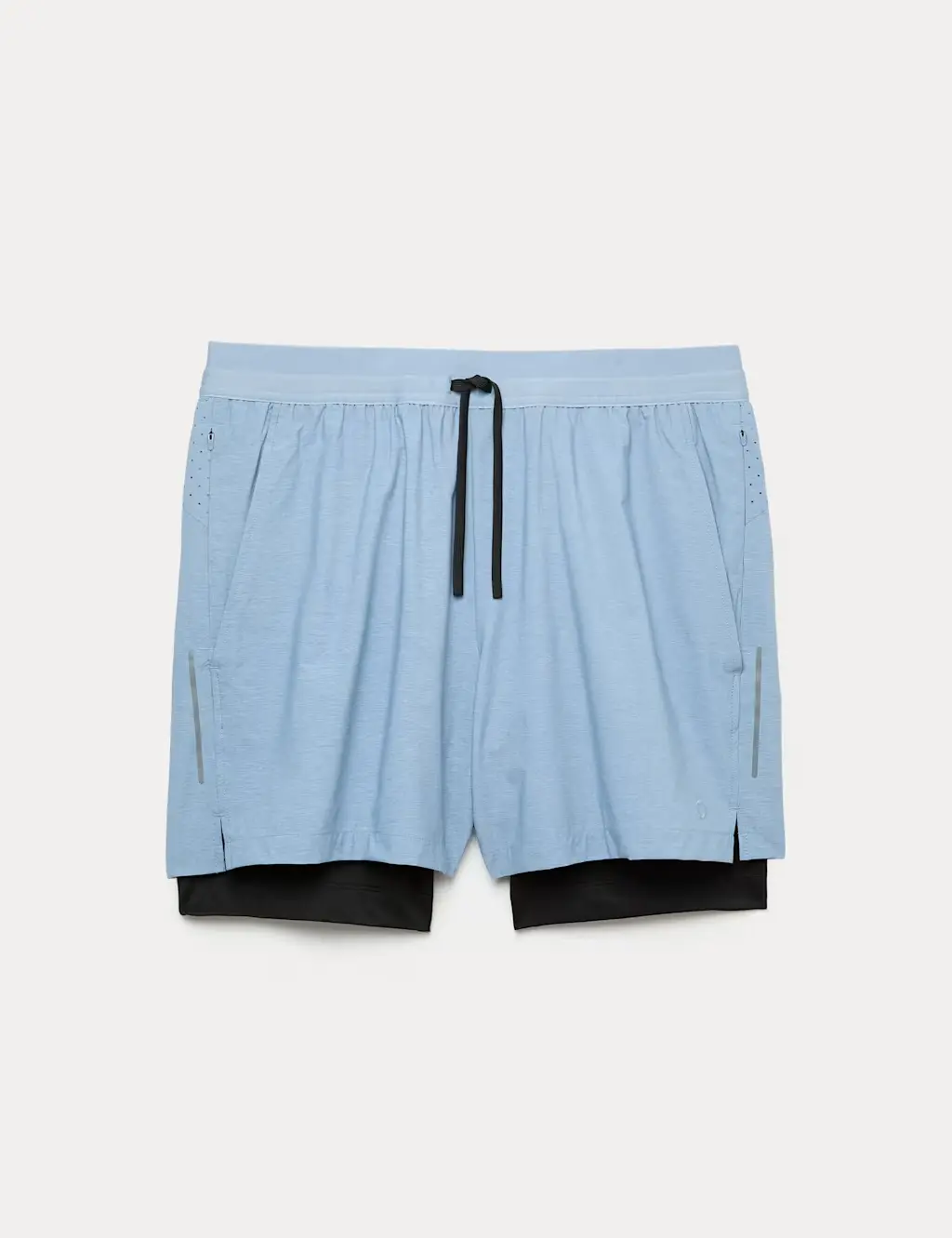 Double-layered sports shorts