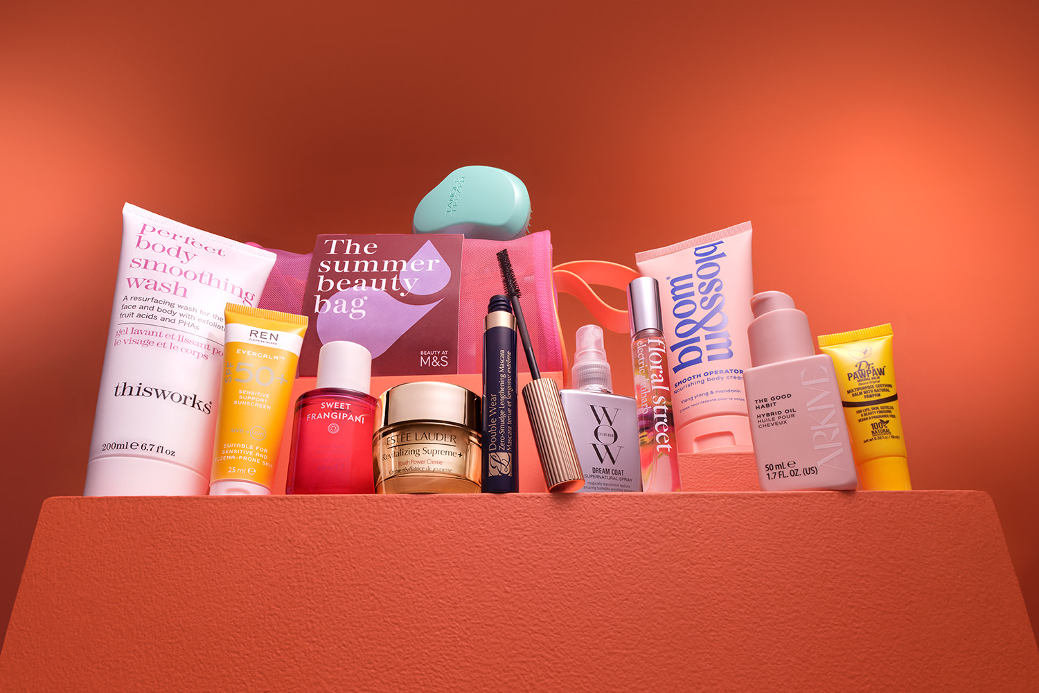 The summer beauty bag. Find out more	
