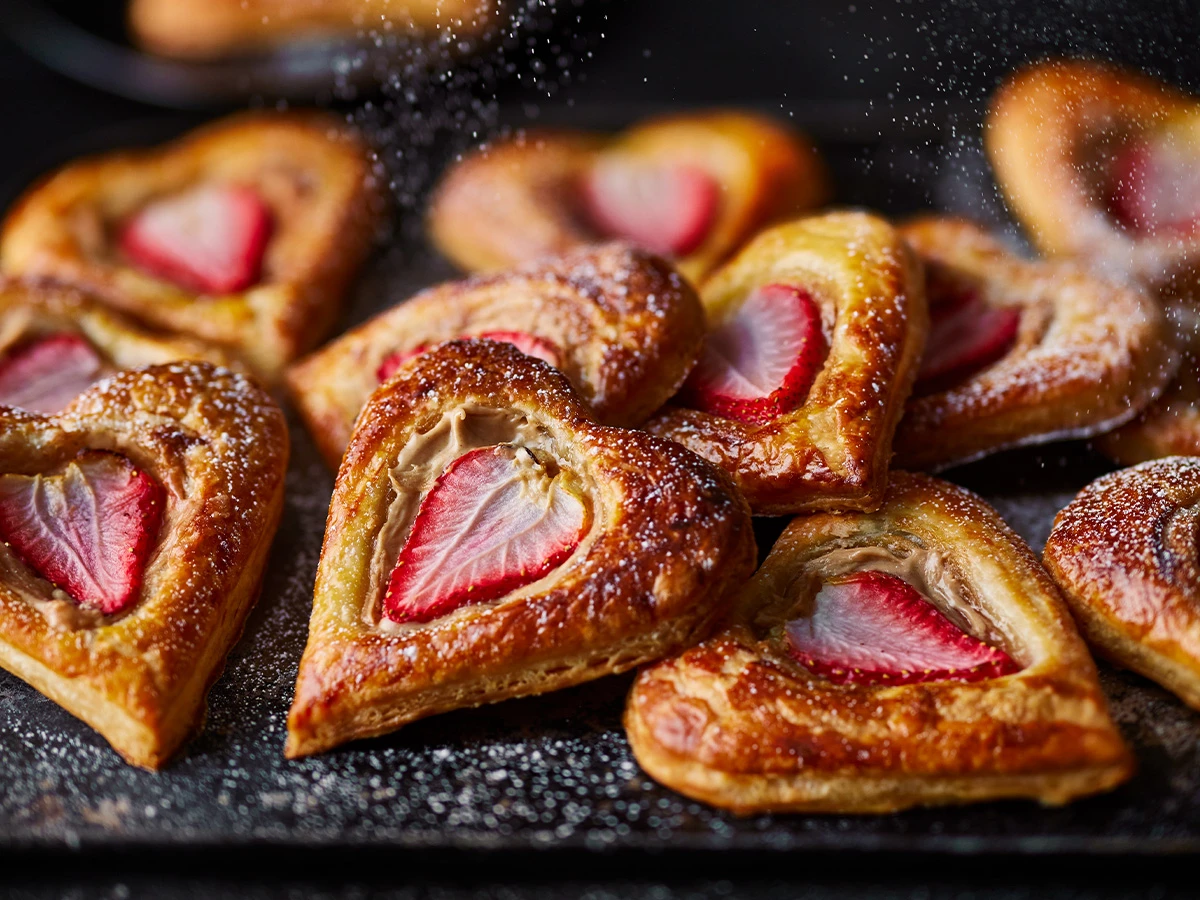 Pastry hearts