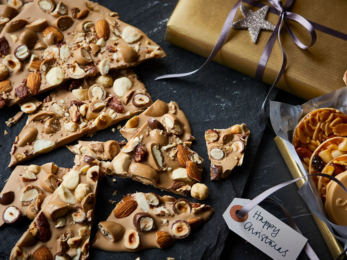 Golden blond fudge