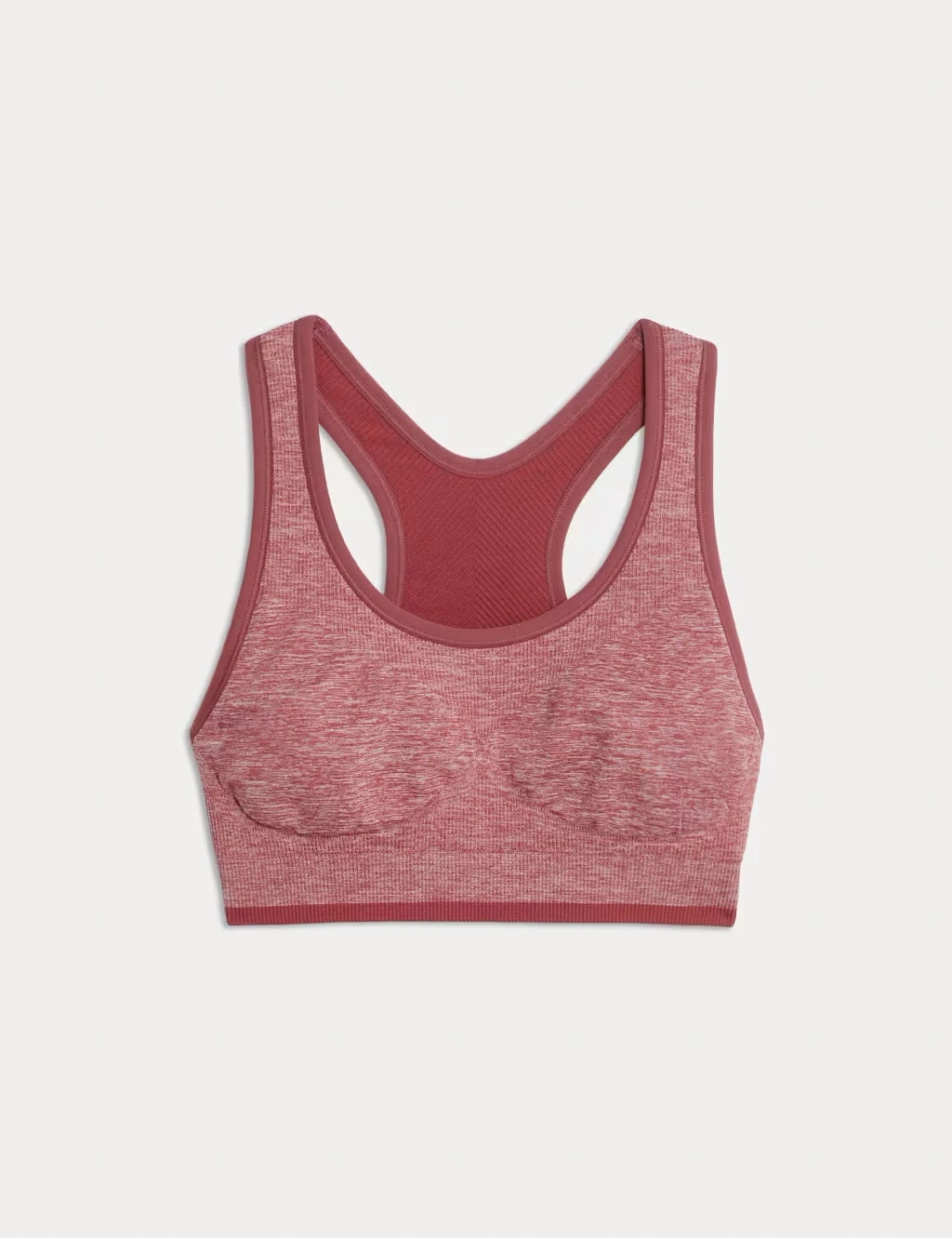 Pink reversible sports bra