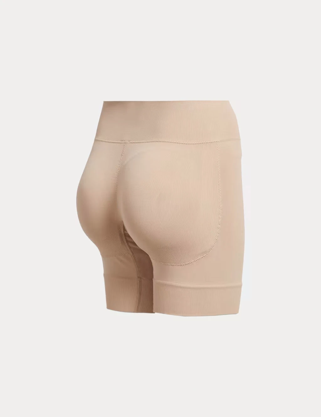 Seamless bum-boosting shorts