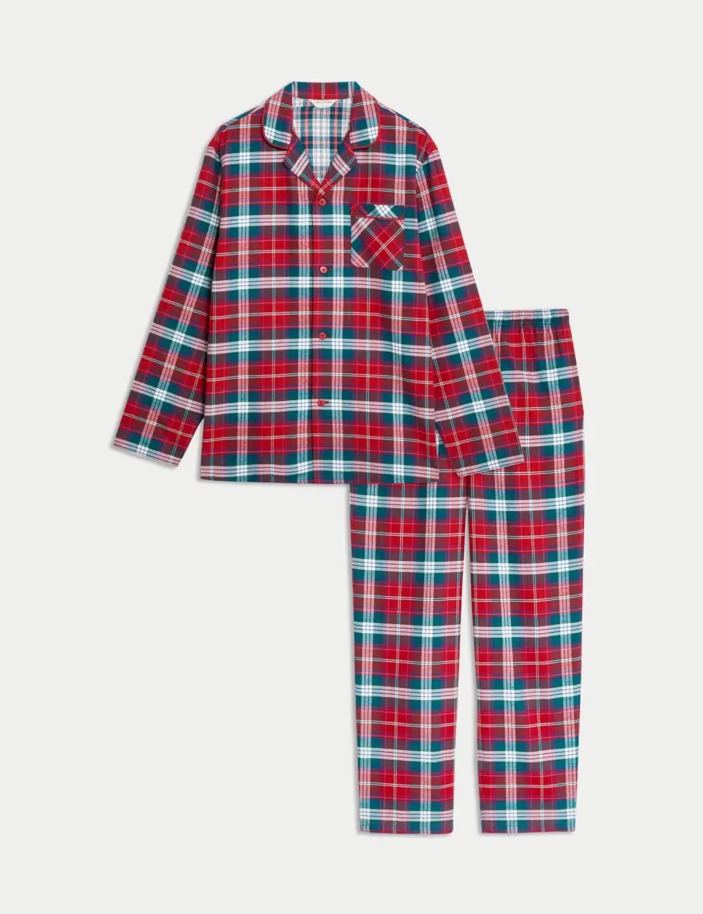 Checked family Christmas pyjamas