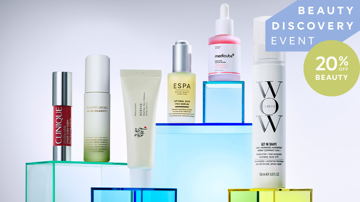 20% off beauty. Shop now