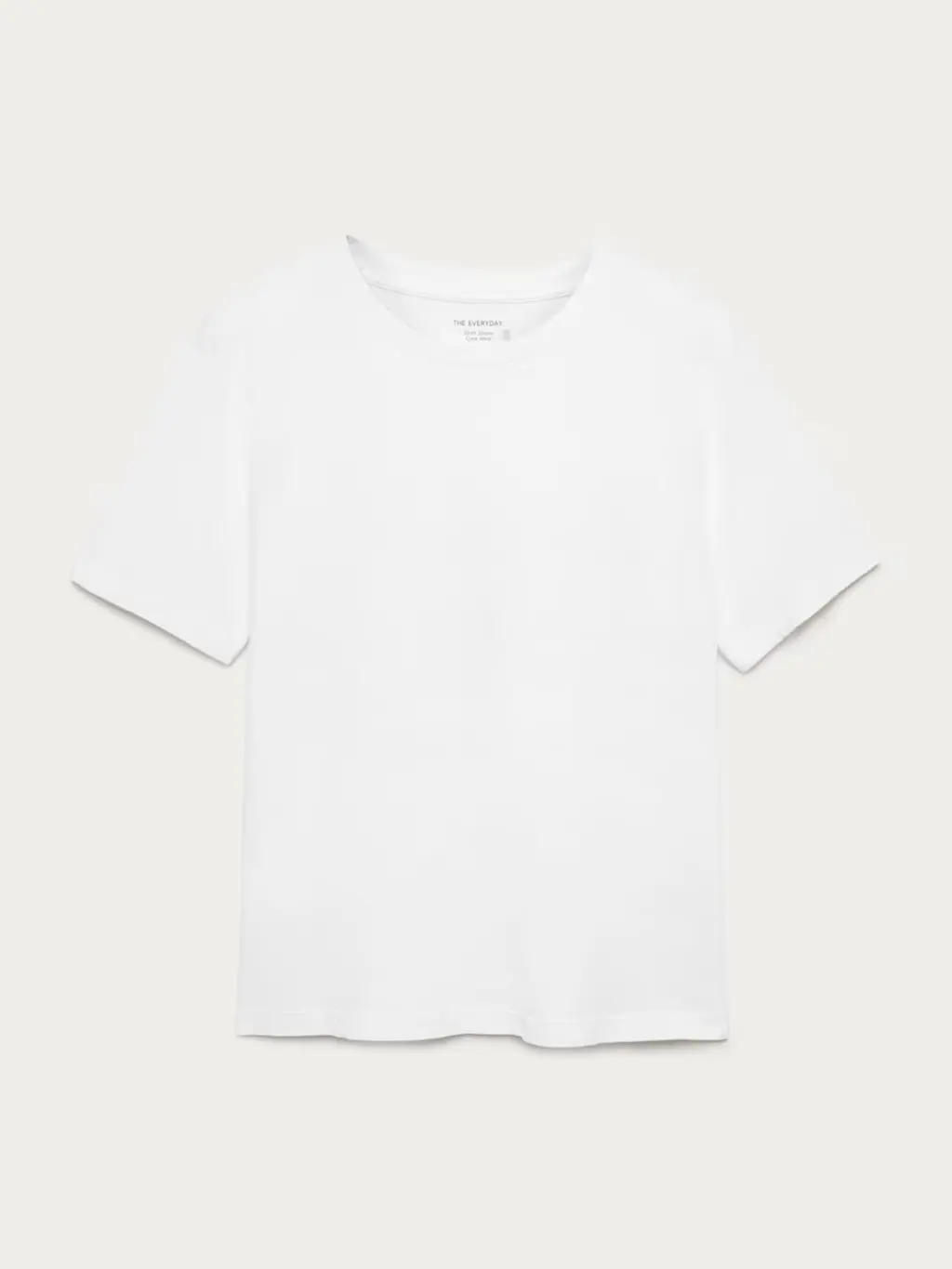 White cotton T-shirt