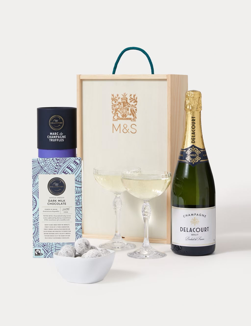 Champagne hamper gift set