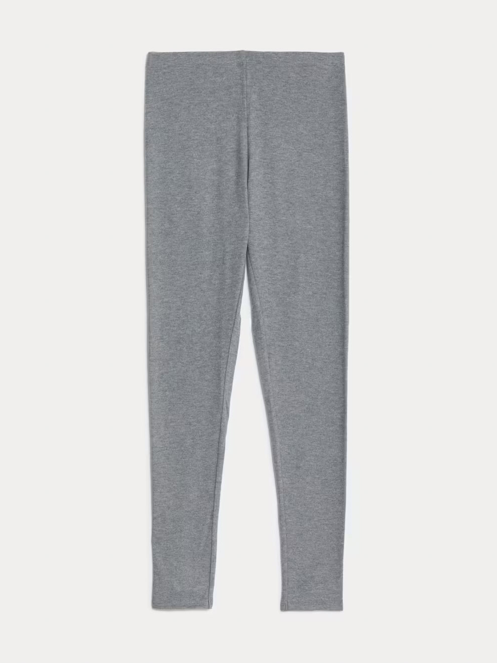 Grey medium fleece-lined thermal leggings