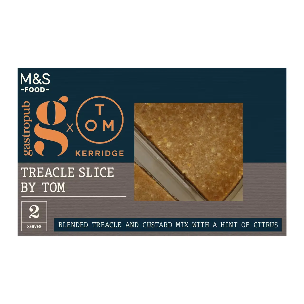 Gastropub Treacle Slice by Tom