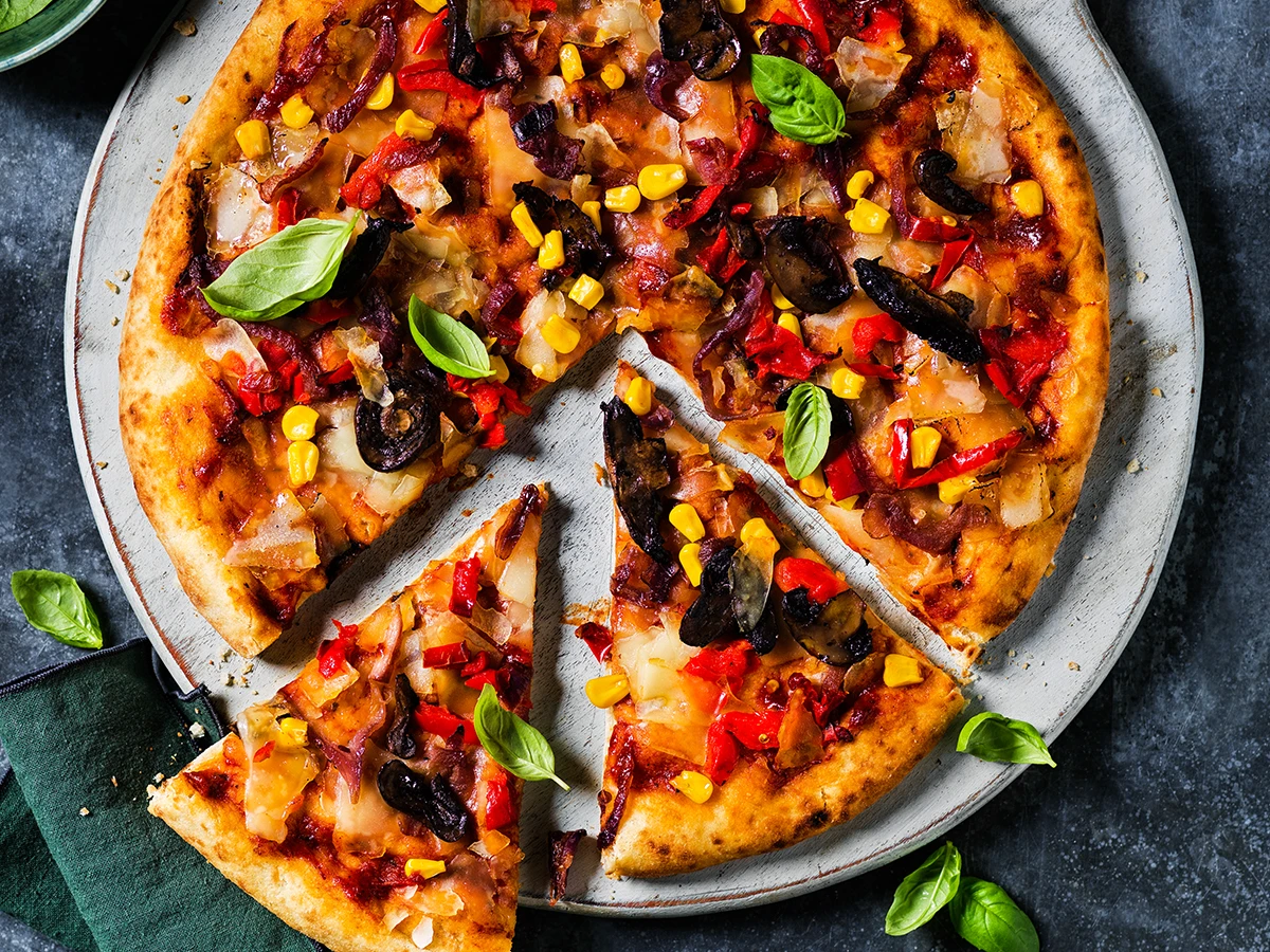 Plant Kitchen pizza