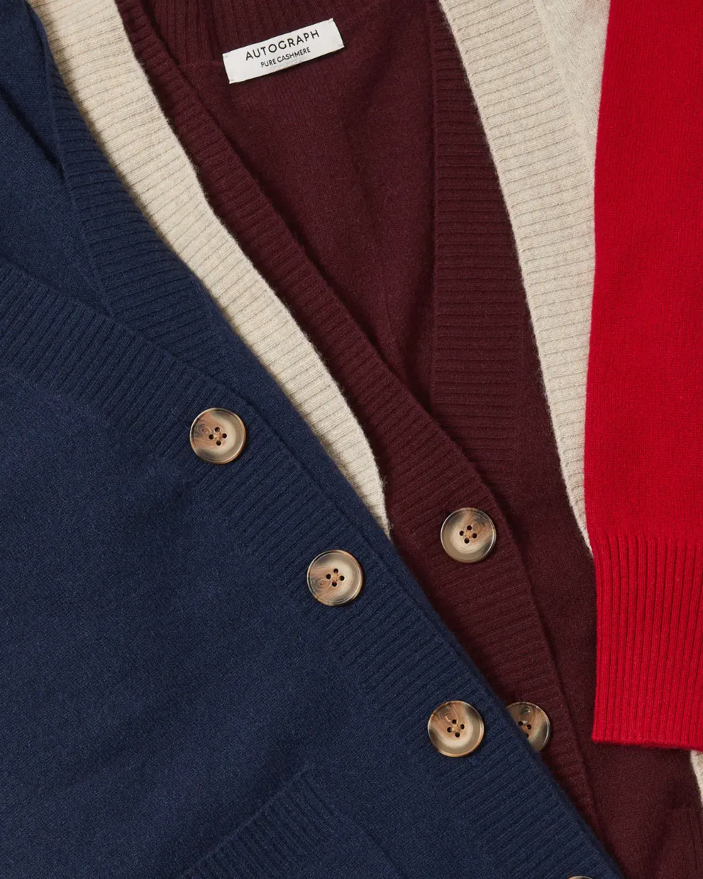 Selection of cashmere jumpers