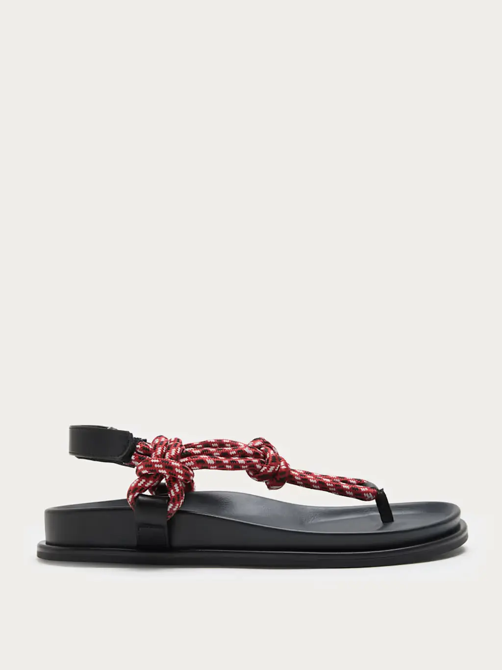 Rope-detail sandals