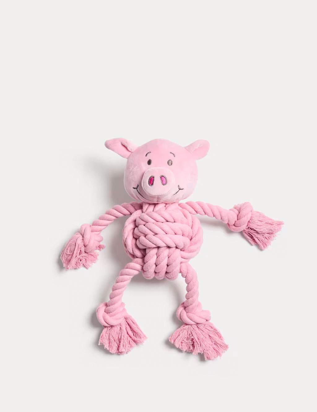 Percy Pig rope pet toy