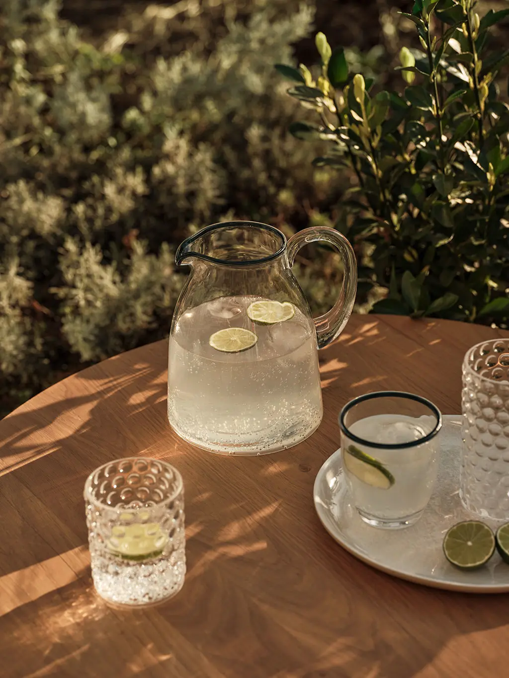 Drinks served alfresco