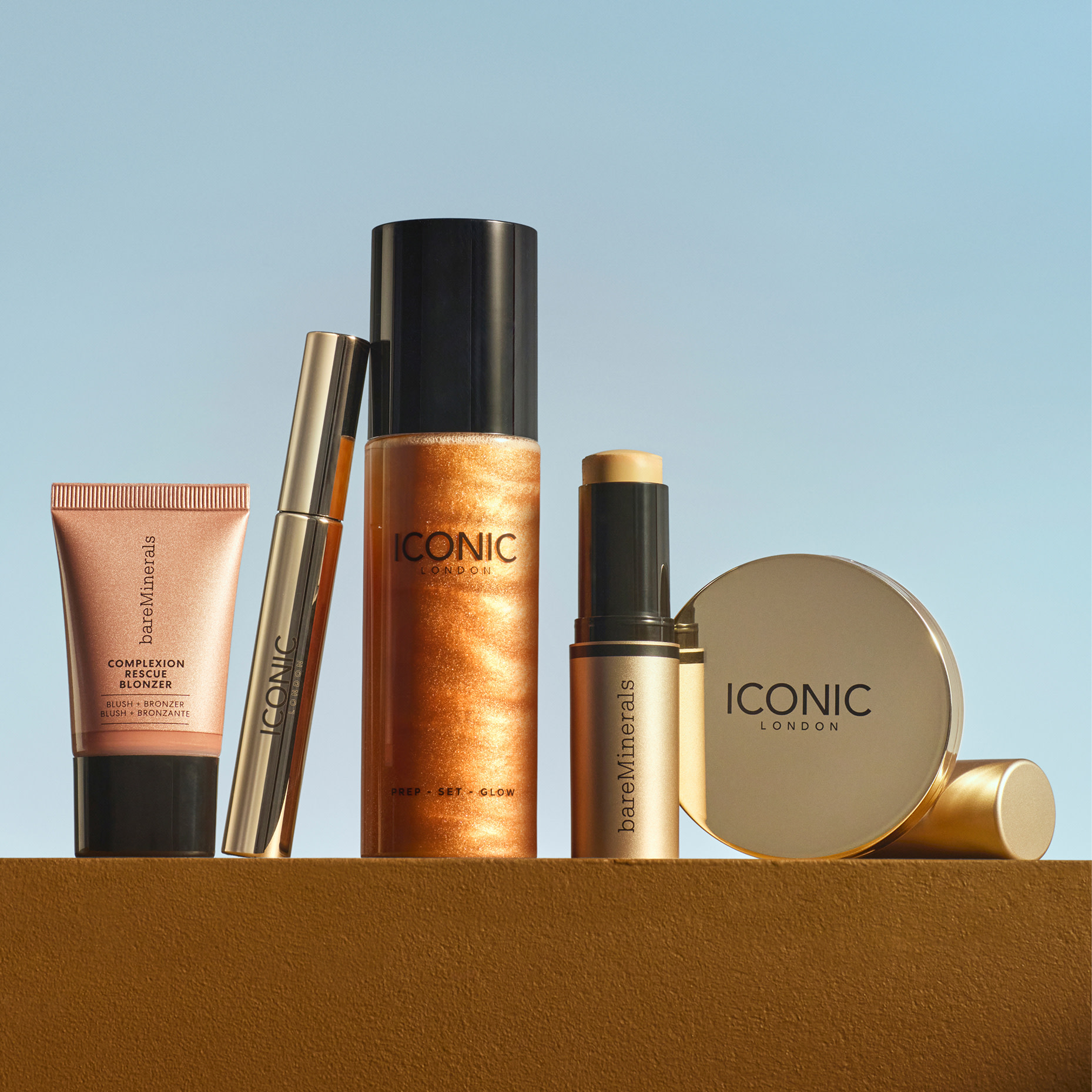 Highlighting makeup products
